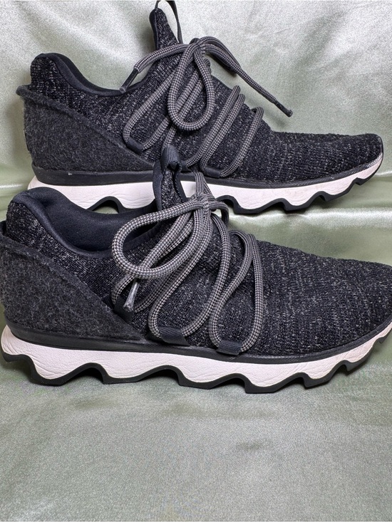 Sorel Shoes - Sorel Kinetic Sneaker Black Ripple Sole NL3227-011 Womens Size 9.5